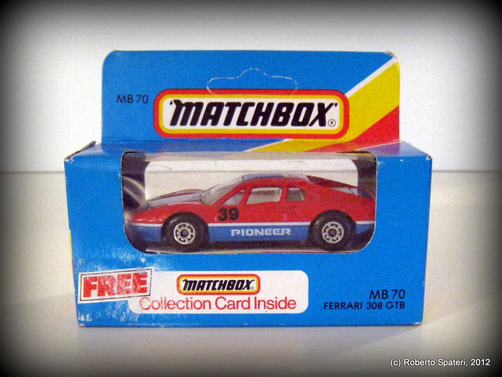 Matchbox Ferrari 308 GTB (n.MB-70)